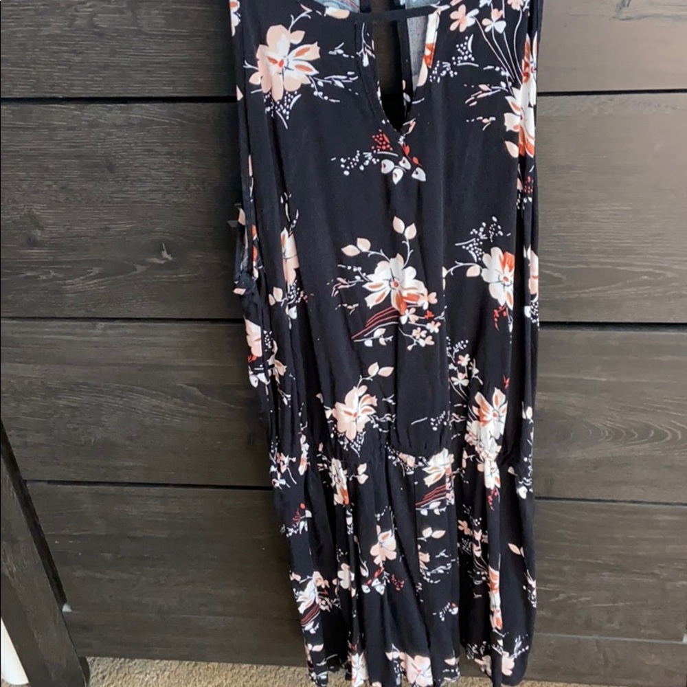 Floral romper.